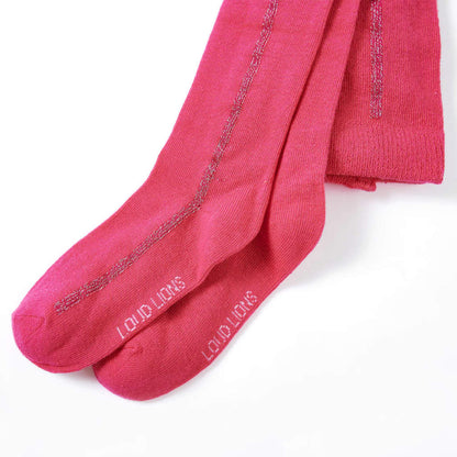 Kids' Pantyhose Bright Pink 140