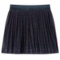 Kids' Skirt with Glitters Navy Blue 92