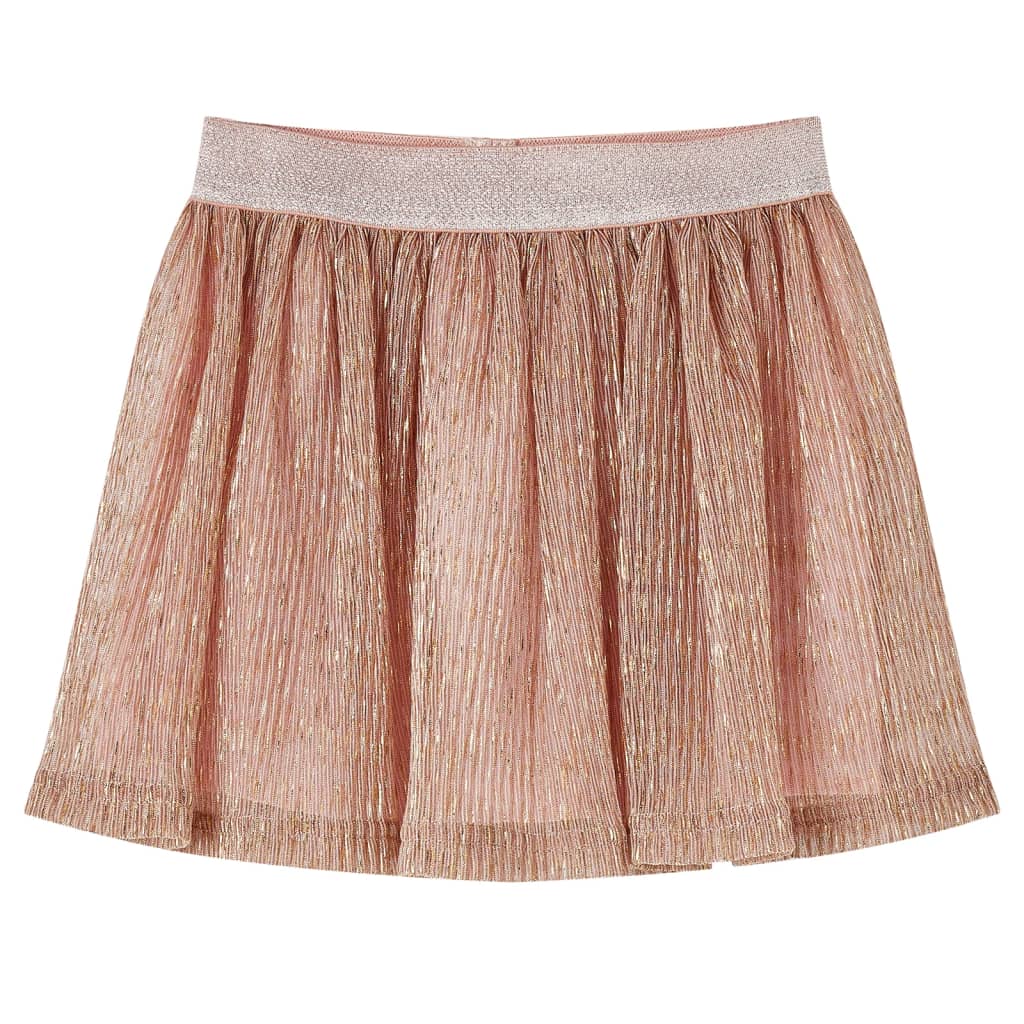 Kids' Skirt with Glitters Soft Pink 116