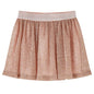 Kids' Skirt with Glitters Soft Pink 128