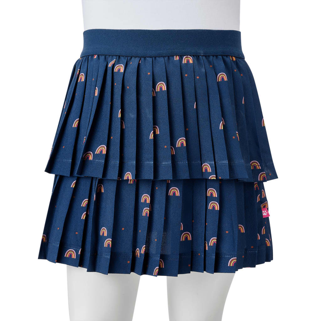 Kids' Skirt Navy Blue 140