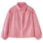 Kids' Blouse with Lantern Sleeves Old Rose 104