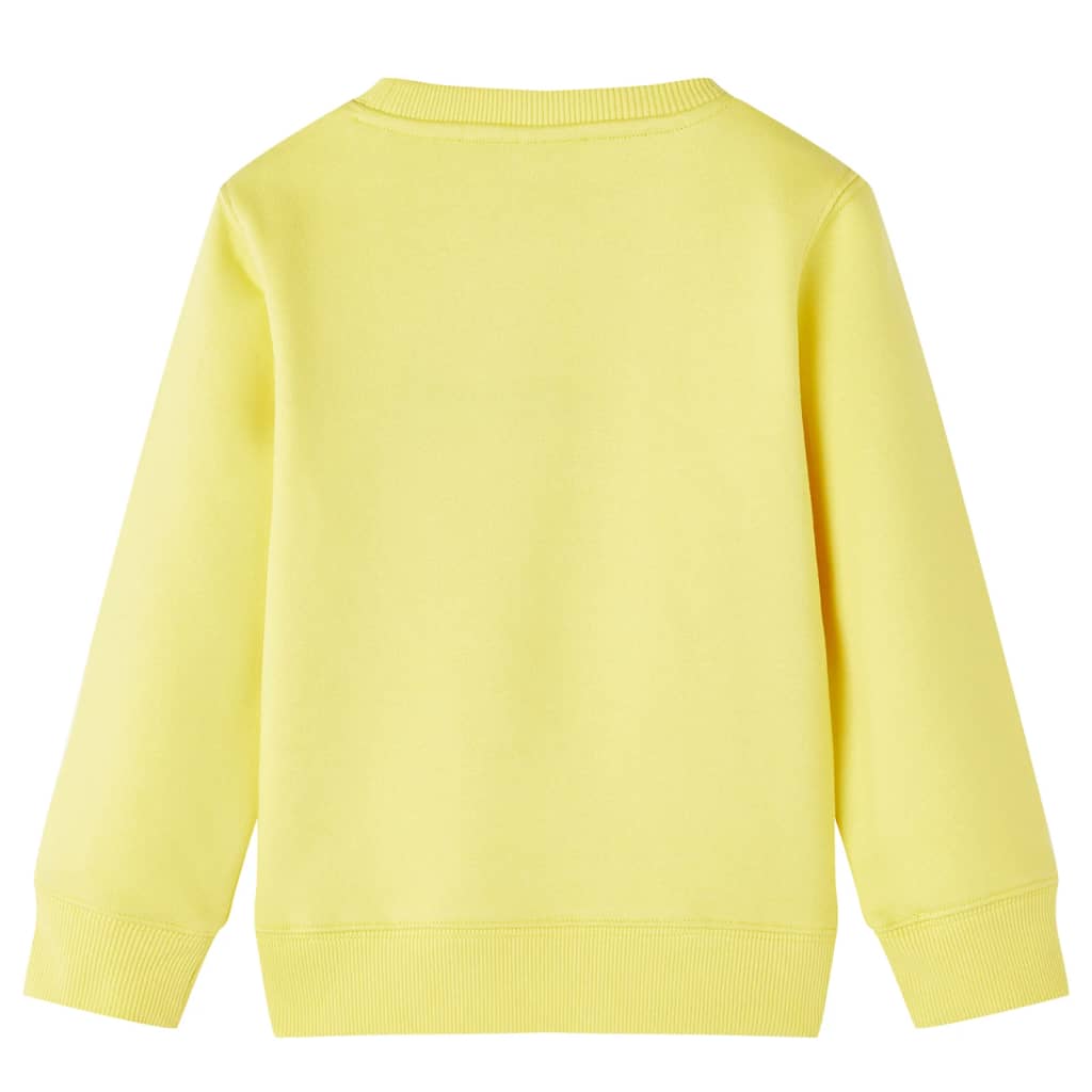 Kids' Sweatshirt Light Yellow 92