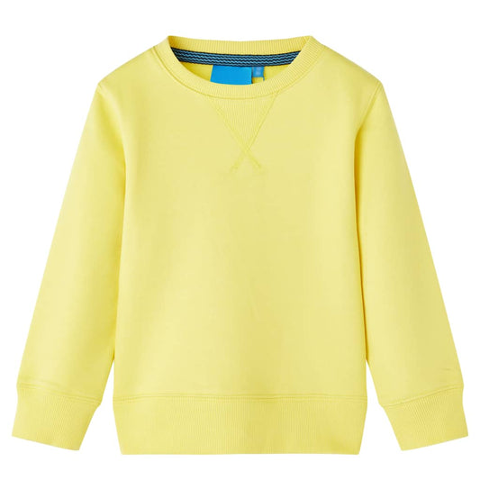 Kids' Sweatshirt Light Yellow 104