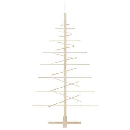 Wooden Christmas Tree for Decoration 150 cm Solid Wood Pine