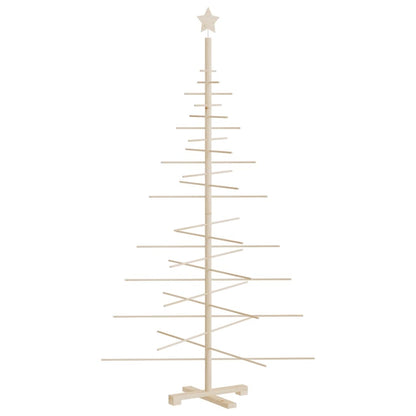 Wooden Christmas Tree for Decoration 180 cm Solid Wood Pine