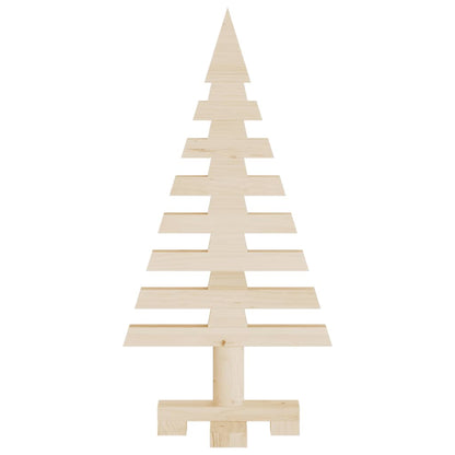 Wooden Christmas Tree for Decoration 60 cm Solid Wood Pine