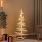 Wooden Christmas Tree for Decoration 120 cm Solid Wood Pine