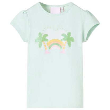 Kids' T-shirt Light Mint 92