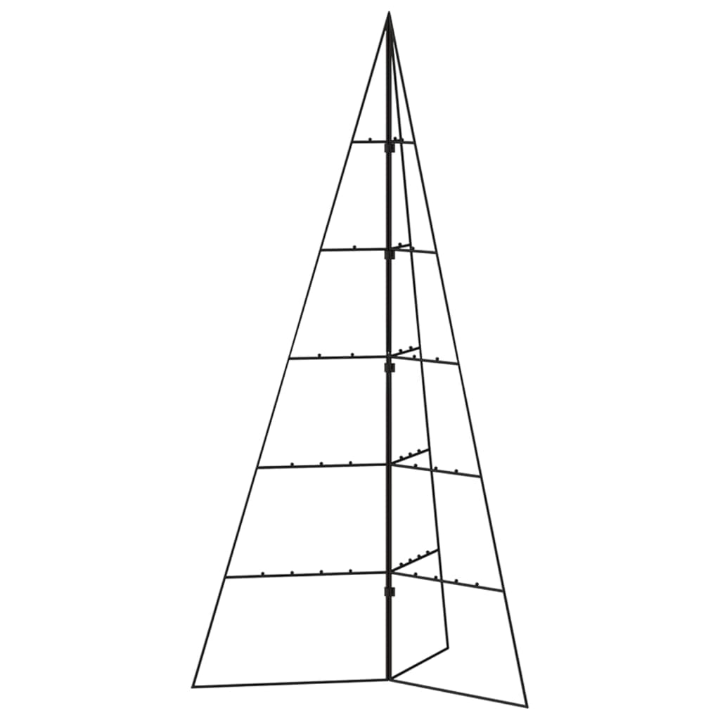 Metal Christmas Tree for Decoration Black 100 cm