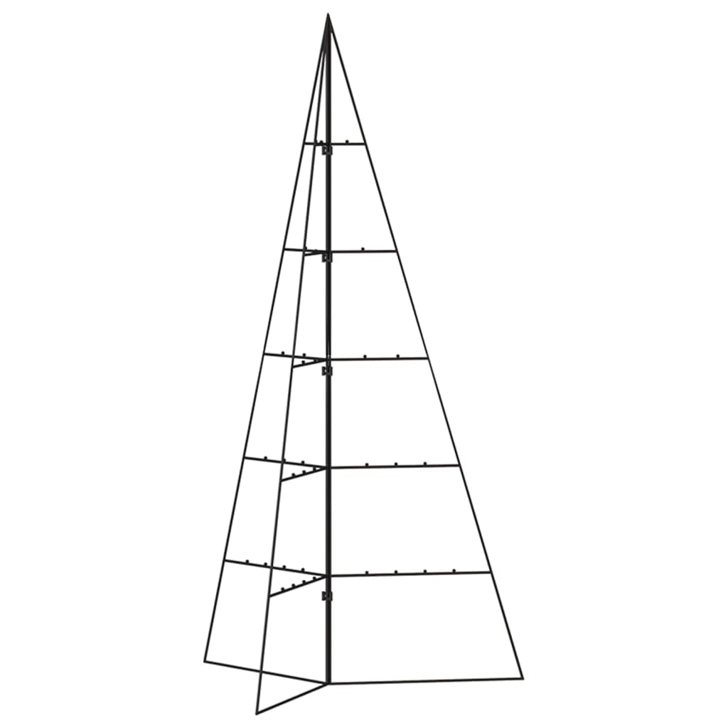 Metal Christmas Tree for Decoration Black 100 cm