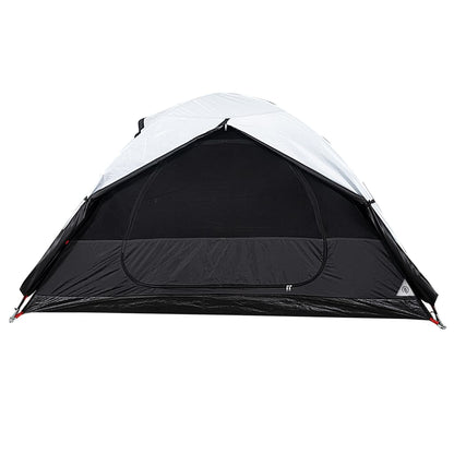 Camping Tent Dome 2-Person White Blackout Fabric Waterproof