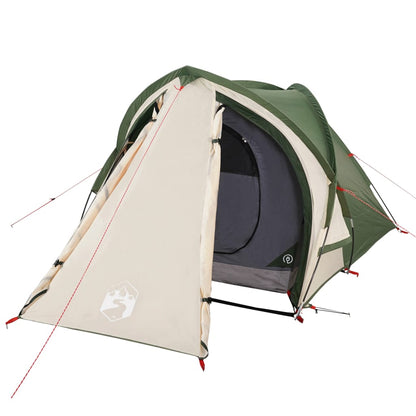 Camping Tent Dome 2-Person Green Waterproof