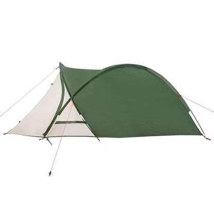 Camping Tent Dome 2-Person Green Waterproof