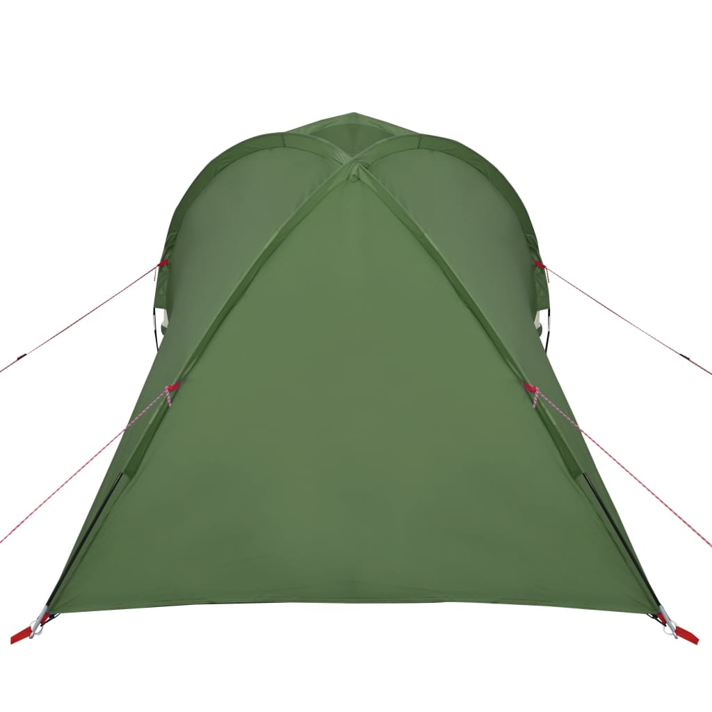 Camping Tent Dome 2-Person Green Waterproof