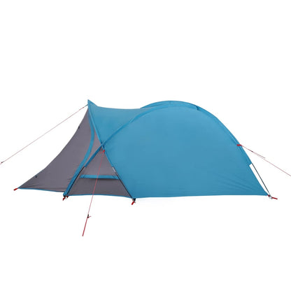 Camping Tent Dome 2-Person Blue Waterproof