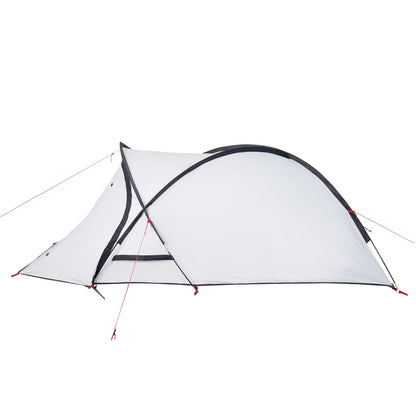 Camping Tent Dome 2-Person White Blackout Fabric Waterproof