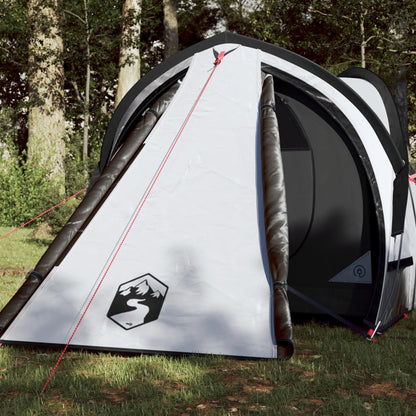 Camping Tent Dome 2-Person White Blackout Fabric Waterproof