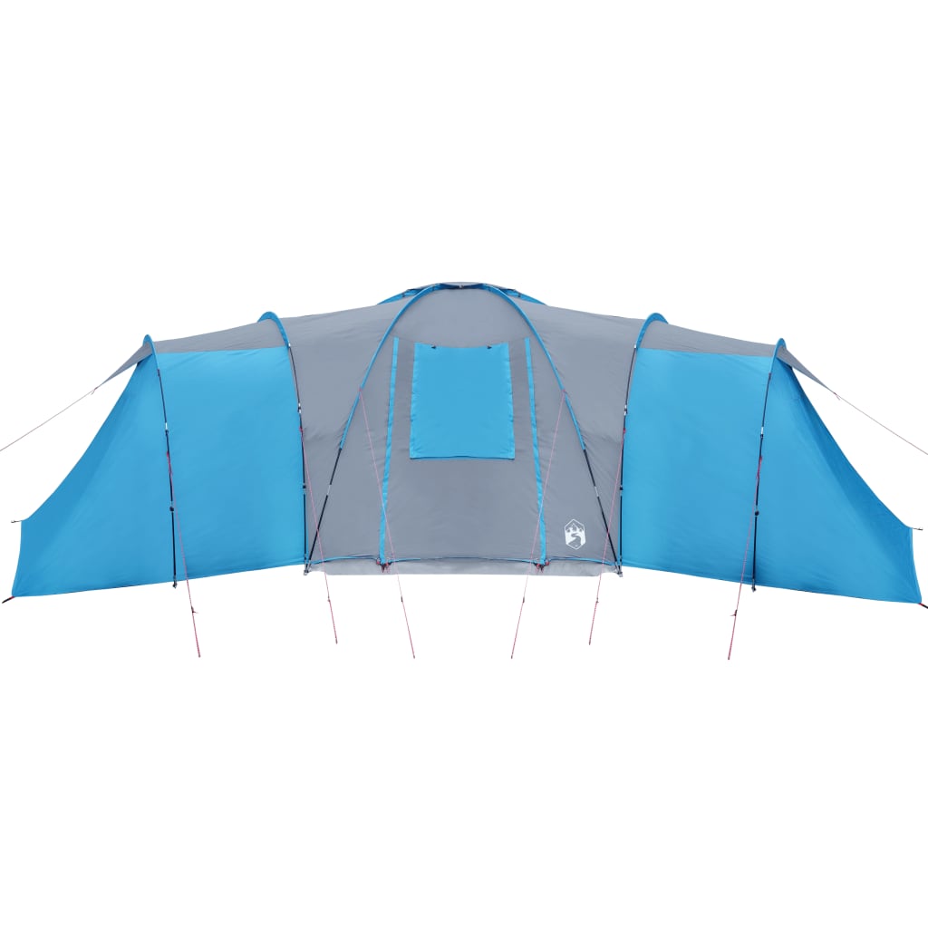 Family Tent Dome 12-Person Blue Waterproof