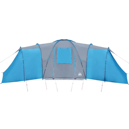 Family Tent Dome 12-Person Blue Waterproof