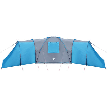 Family Tent Dome 12-Person Blue Waterproof