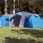 Family Tent Dome 12-Person Blue Waterproof