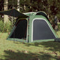 Camping Tent 4-Person Green Quick Release Waterproof