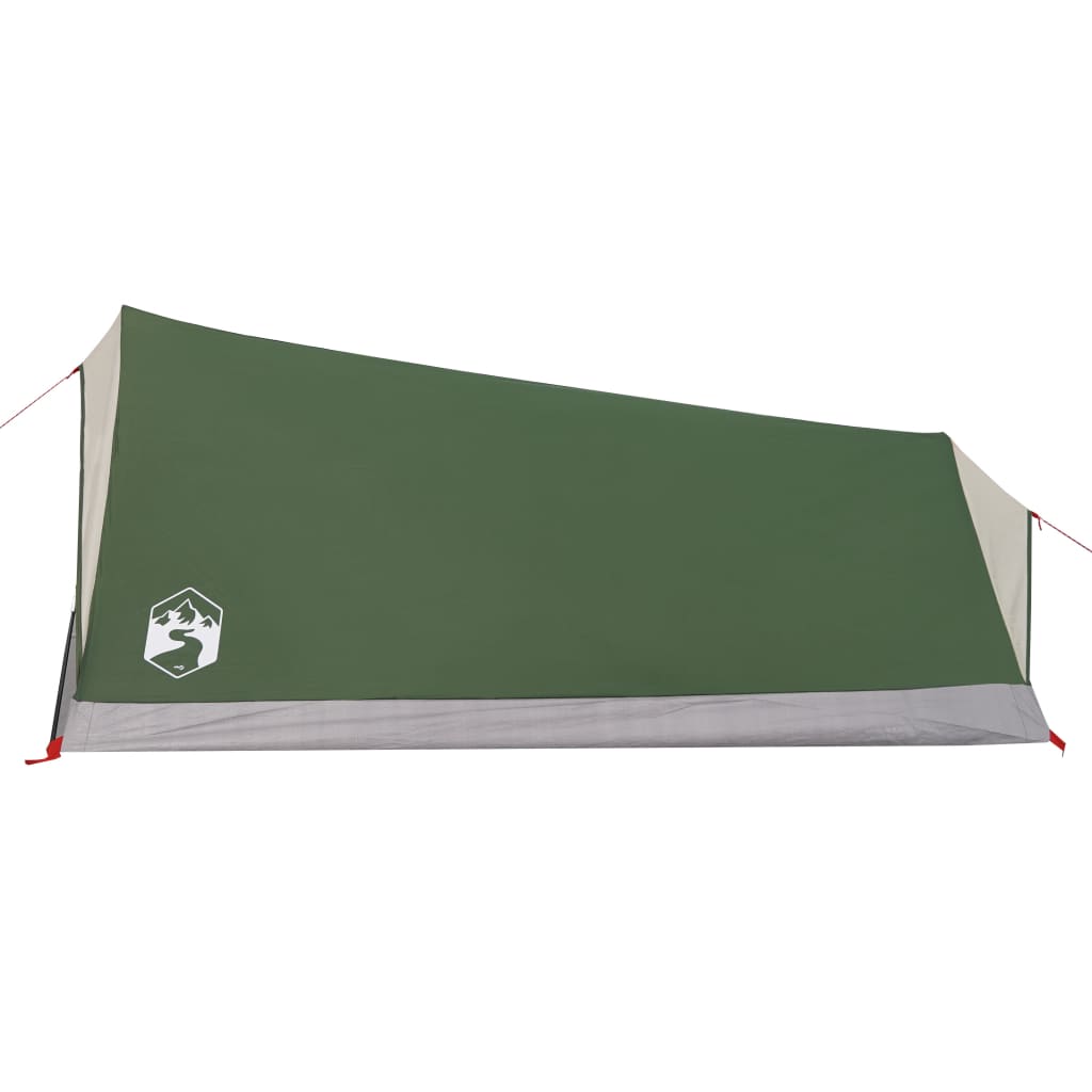 Camping Tent 2-Person Green Waterproof