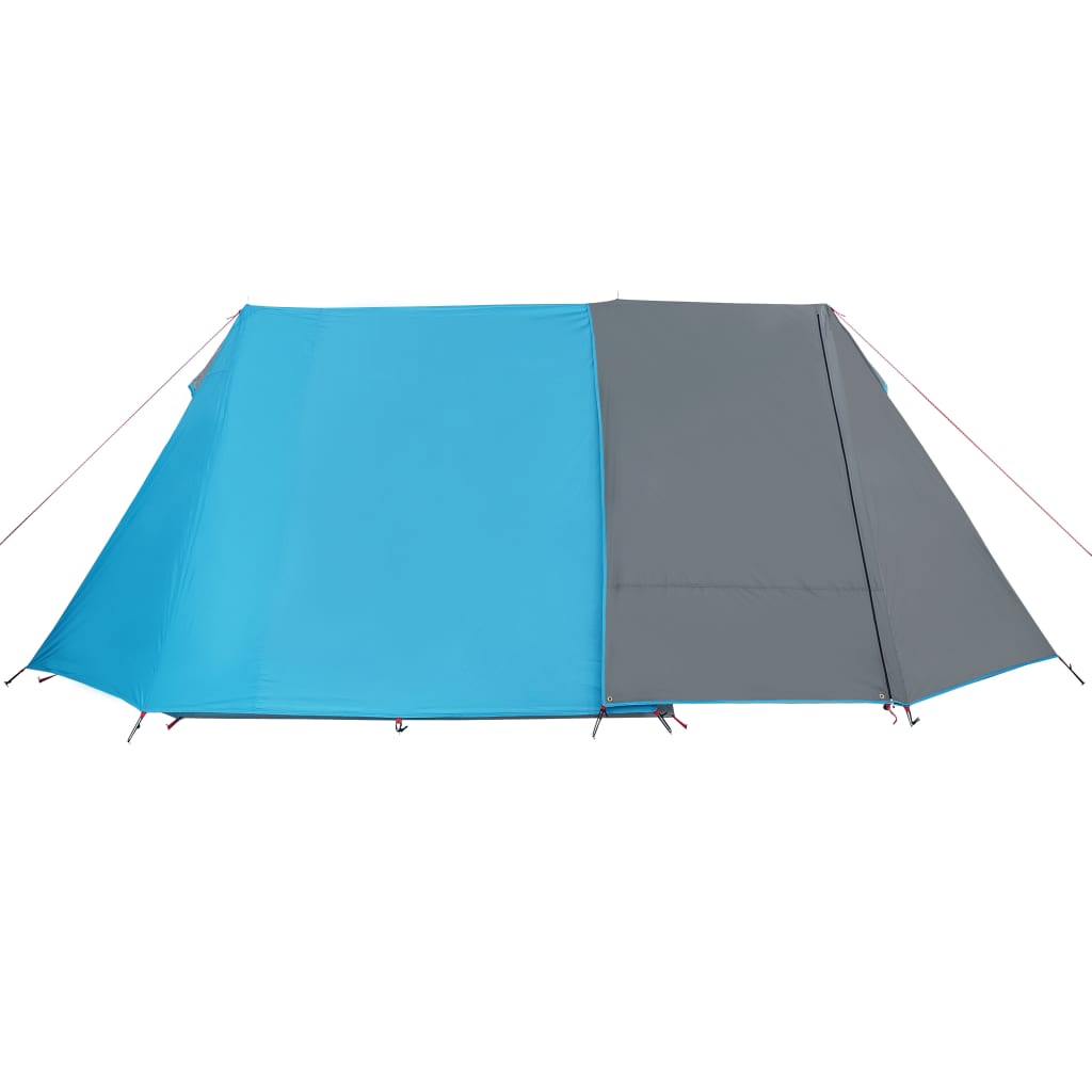 Camping Tent 3-Person Blue Waterproof