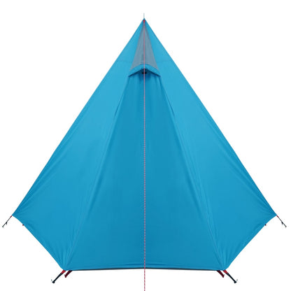 Camping Tent 3-Person Blue Waterproof