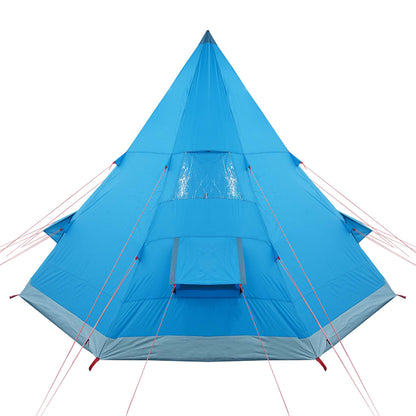 Camping Tent Tipi 4-Person Blue Waterproof