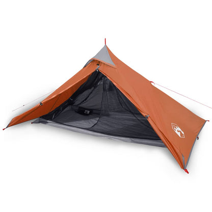 Camping Tent Tipi 1-Person Orange Waterproof