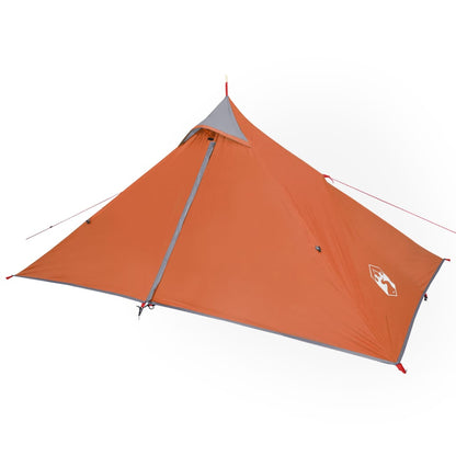 Camping Tent Tipi 1-Person Orange Waterproof