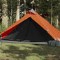 Camping Tent Tipi 1-Person Orange Waterproof