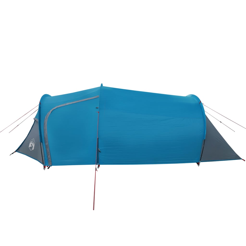 Camping Tent Tunnel 2-Person Blue Waterproof