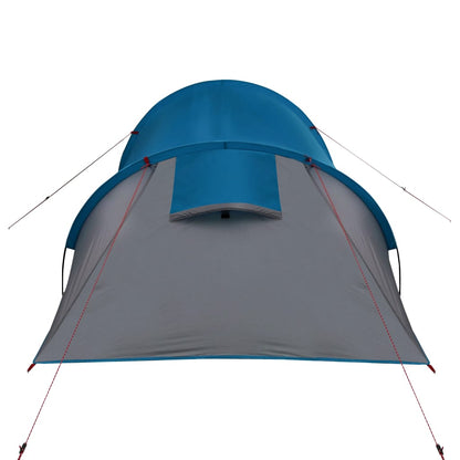 Camping Tent Tunnel 2-Person Blue Waterproof