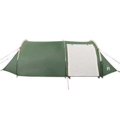 Camping Tent Tunnel 4-Person Green Waterproof