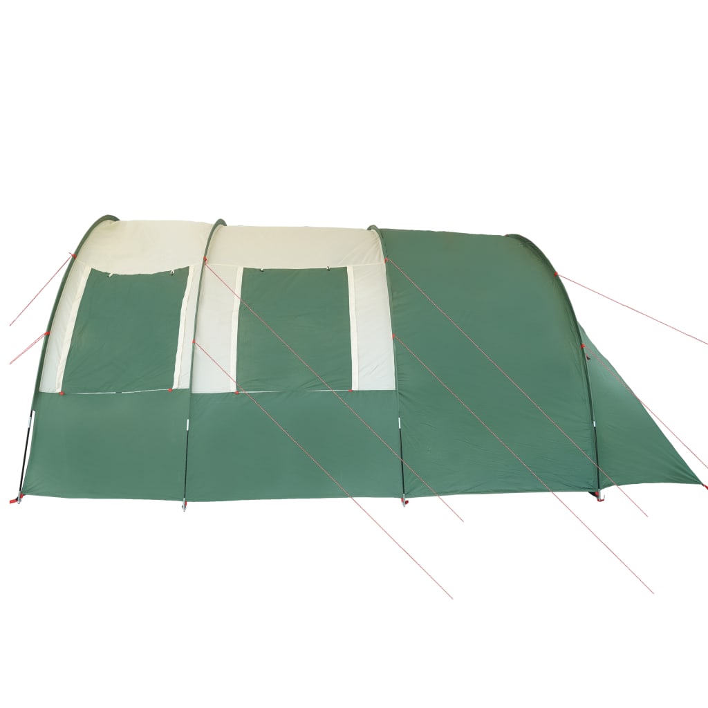 Camping Tent Tunnel 4-Person Green Waterproof