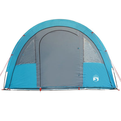 Camping Tent Tunnel 4-Person Blue Waterproof