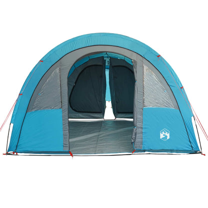 Camping Tent Tunnel 4-Person Blue Waterproof