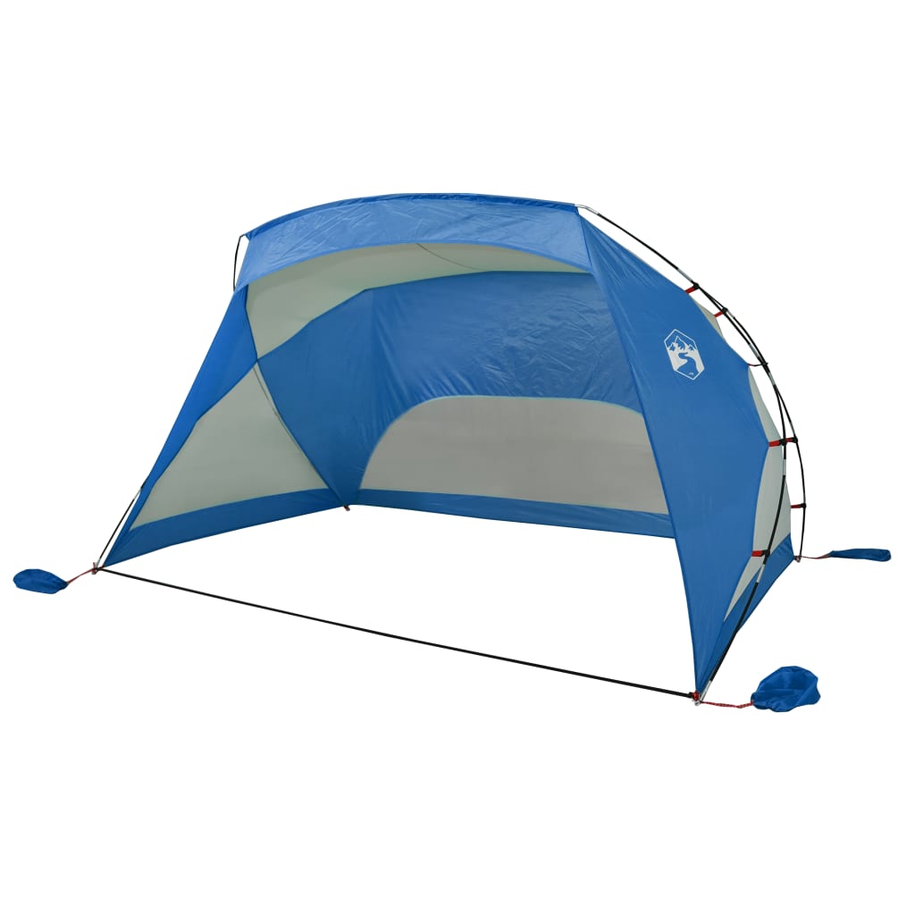 Beach Tent Azure Blue 274x178x170/148 cm 185T Polyester