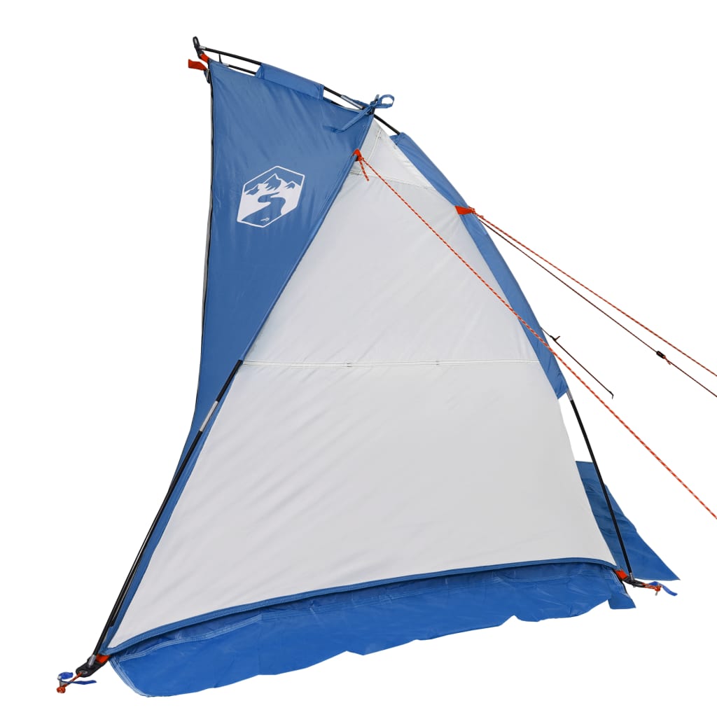 Beach Tent Azure Blue 268x223x125 cm 185T Polyester