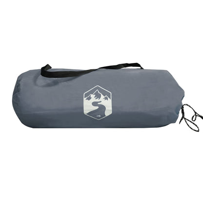 Beach Tent Grey 268x223x125 cm 185T Polyester