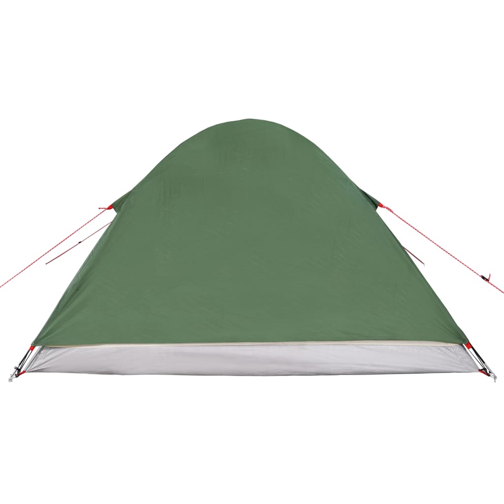 Camping Tent Dome 3-Person Green Waterproof