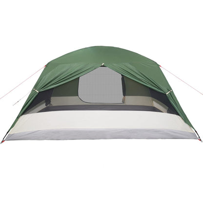 Camping Tent with Porch 4-Person Green Waterproof