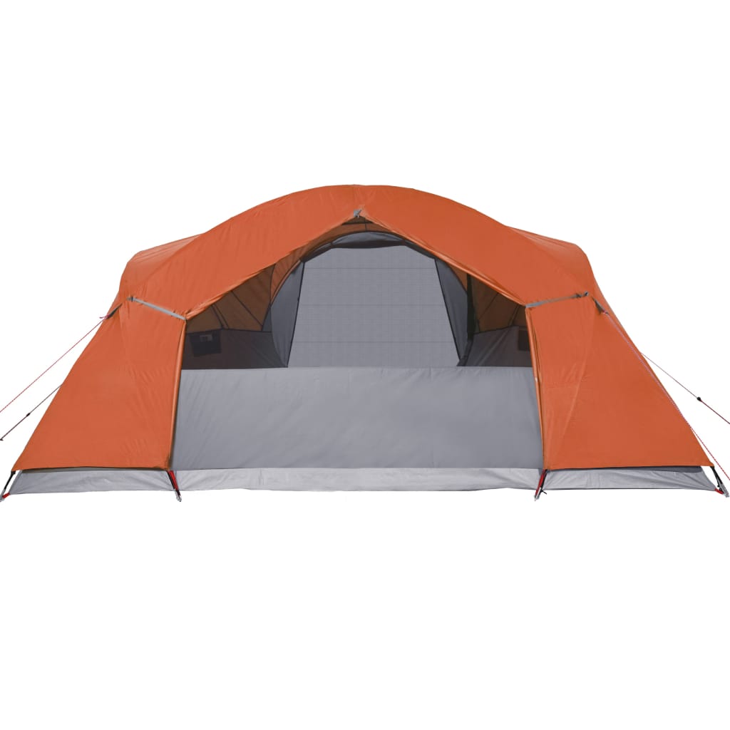 Family Tent Crossvent 8-Person Orange Waterproof