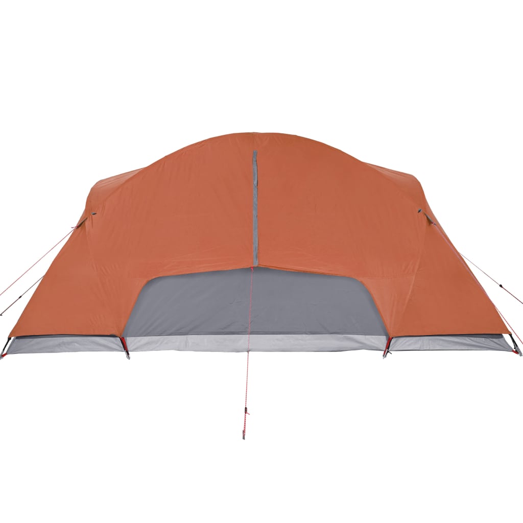 Family Tent Crossvent 8-Person Orange Waterproof