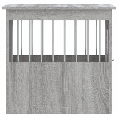 Dog Crate Furniture Grey Sonoma 45x62x59 cm Engineered Wood