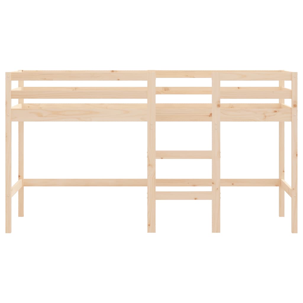 Kids' Loft Bed without Mattress with Ladder 80x200 cm