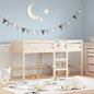 Kids' Loft Bed without Mattress with Ladder 80x200 cm